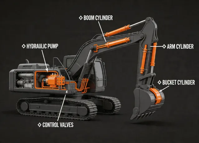 Sumitomo LEGEST hydraulic system